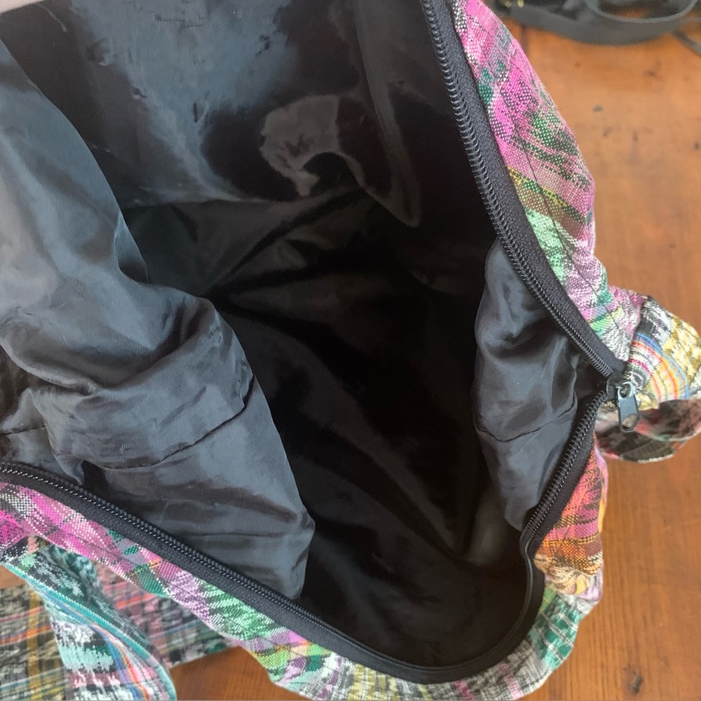 Bohemian Patchwork Embroidered Multicolored Large… - image 7